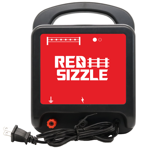 Red Sizzle | 62M 6.5J Plug In Fence Energizer