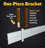 1-Piece Rail Bracket - Centaur Fencing - 3